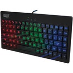 Adesso AKB-110EB SlimTouch 110 3-Color Illuminated Mini Keyboard