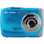 BELL+HOWELL WP7-BL 12.0-Megapixel WP7 Splash Waterproof Digital Camera (Blue)
