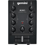 GEMINI MM1 2-Channel Analog Mini DJ mixer
