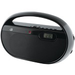 GPX R602B AM/FM Portable Clock Radio