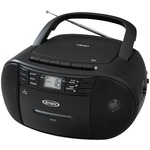 JENSEN CD-545 Portable Stereo CD Player with Cassette Recorder & AM/FM Radio