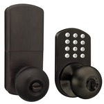 MORNING INDUSTRY INC HKK-01OB TOUCHPAD ELECTRONIC DOOR KNOB (OIL RUBBED BRONZE)