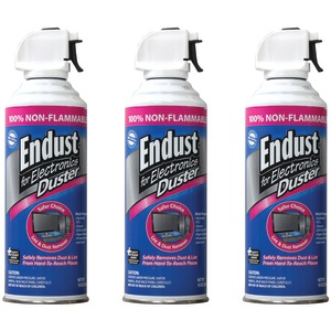 3 Pack 10 Oz Endust 255050 Electronics Duster