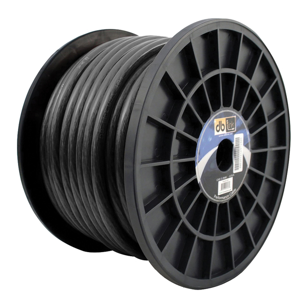DB LINK GW4BK100Z POWER WIRE (4 GAUGE BLACK 100 FT)
