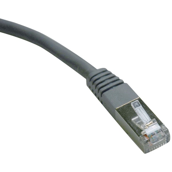 Cat6 Cable (RJ45 M/M),PoE,Gray,50 ft.