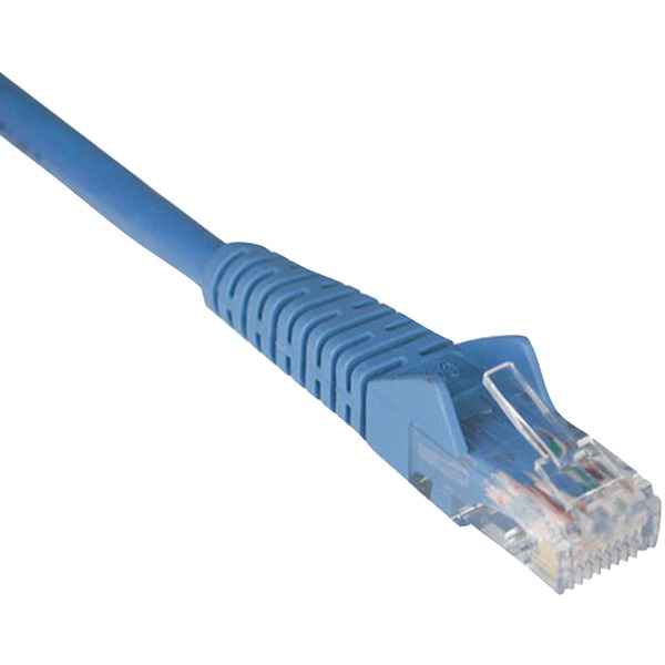 Cat6 Cable (RJ45 M/M),PoE,Blue,1 ft.