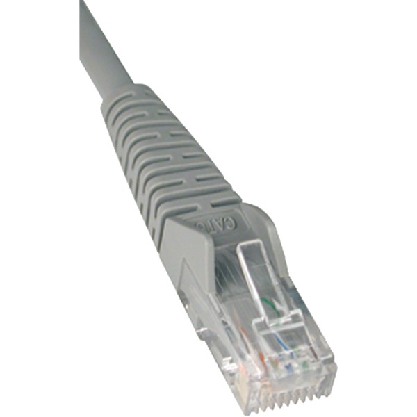 Cat6 Cable (RJ45 M/M),PoE,White,3 ft.