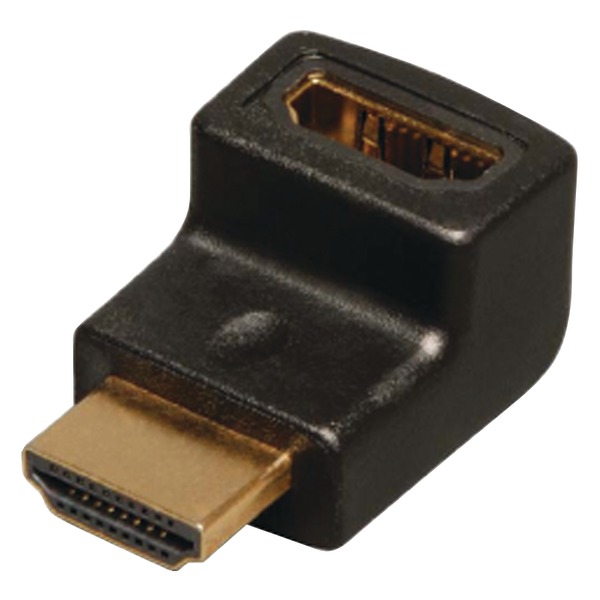 Tripp Lite HDMI Right Angle Up Adapter / Coupler Compact 4K (M/F)