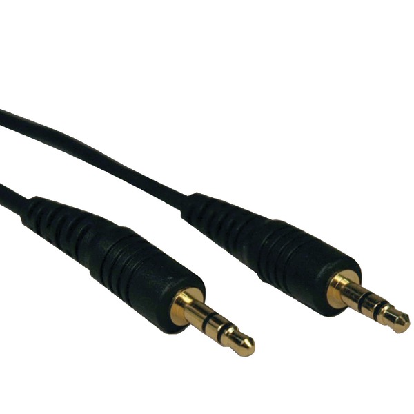 Tripp Lite 50ft Mini Stereo Audio Dubbing Cord 3.5mm M/M Connectors 50ft.